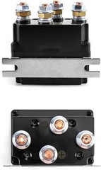 Solenoid Relay, 12V 500A Winch Relay Solenoid Replacement Contactor for 8000-150