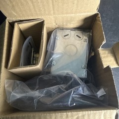 Hubbell Raco Floor Box Kit 6239BK Black Round Metal Cover Recessed Outlets Lot 3