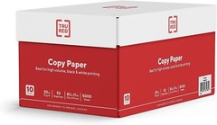 8.5″ x 11″ white Copy printer Paper 20 lbs. 92 Brightness 5000 sheets 10 Reams