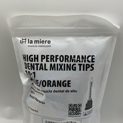 High Performance Dental Mixing Tips 10:1 Blue/Orange 50 Tips