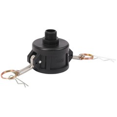 275 330 Gallon IBC Tote Water Tank Drain Adapter 2″Cam Lock Fit Garden Hose 3/4″