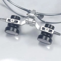 2.5X 3.5X Dental Binocular Loupes Surgical Magnifier 300-550mm