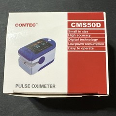 Original CONTEC CMS50D Fingertip Pulse Oximeter SpO2 Pulse Rate New In Box