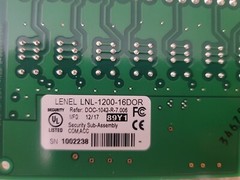 Lenel LNL-1200-16DOR LNL-1200 2 VDC 16 Relay Output Control Module