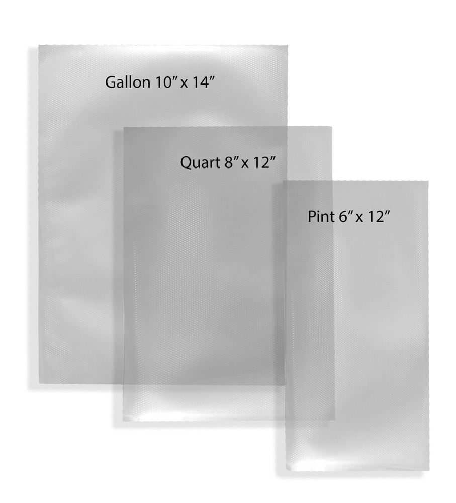 PackFreshUSA Vacuum Sealer Bag Sample Kit