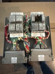 Western Electric 3319J relay and backplane assembly