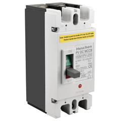 DC550V Solar PV MCCB Circuit Breaker 2 Pole 200A Thermal Magnetic 10KA