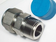 1 – Swagelok Stainless Steel Connector, 3/4″ OD Tube x 3/4″ MNPT, SS-1210-1-12
