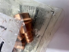 QTY 5 NIBCO 9035000PC PC604P ADAPTER, 1/2 INCH X 1/2 INCH, PEX X PRESS COPPER