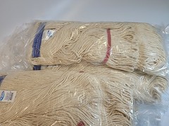 4 Pack Skyline Cedar Commercial #40 Extra Heavy Looped-End Mop Head – 97415-RD-N