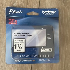 New sealed bundle of (107) Genuine Brother P-Touch TZe-Labels & Cable Wire Tapes