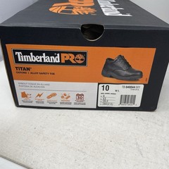 Timberland Pro Titan Oxford Alloy Safety Toe Black Men’s Size 10W