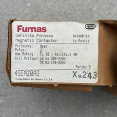 Furnas Definite Purpose Magnetic Contactor 45EA20AG 120V series B