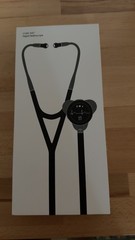 ENGRAVED Eko core 500 digital stethoscope: black & champagne. With Case and Box.