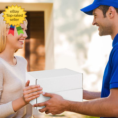 Shipping Boxes 7X5X2 Inches White Small Mailing Boxes 25 Pack Cardboard Corrugat