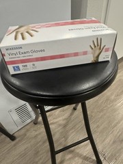 McKesson Vinyl Exam Powder Free Gloves Large (Pack of 100) (14-118)
