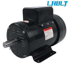 LABLT Farm Duty 5HP Motor Single-phase 184T TEFC 1800RPM 208/230V 1-1/8″ Shaft