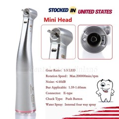 NSK Ti-Max Z95L Style 1:5 High Speed Electric Handpiece Fiber Optic Contra Angle
