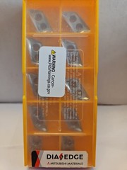 DIA EDGE / MITSUBISHI XDGX 175008PDFR-GL TF15 (10) NEW INSERTS L1340