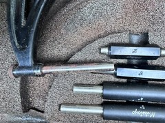 Starret Micrometer Caliper no. 224 Set A Range 2” To 6” The L.S Starrett Co Asis