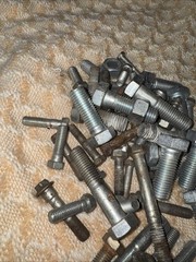 8 Pounds Of Bolts Some Large