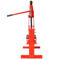 6 Ton Hydraulic Shop Press, Bench/Floor A-Frame with Plates Safety Valve