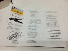 New Harting FC1-3 Service Crimp Tool for DIN 41612 Contacts FC 1 2 and 3