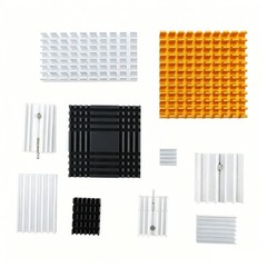 Aluminium Heatsink Radiator CPU Heat Sink Cooling Block Various Sizes Available