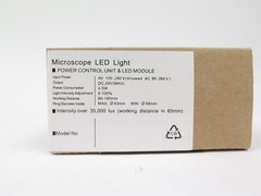 LED-WP64 56 LED Ring Light Illuminator for Stereo Microscope 110-240V New