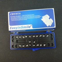5 Sets Dental Ceramic Orthodontic Brackets ROTH/MBT 0.022 345 Clear Braces
