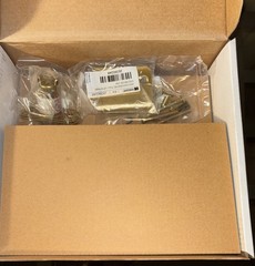 Hager 3510 2-3/8” ASA Grade 2 PASSAGE Lock SATIN BRASS