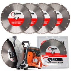 Husqvarna K770-14″ Concrete Saw+6 Blades+Free Ship, AMERICAN AUTHORIZED DEALER