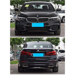 BMW Hood & Trunk Emblem Badge 74mm 82mm Logo Front Rear Replacement E30 E36 E46