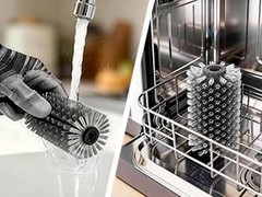 Electric Grill Brush, 2-Speed BBQ Grill Brush with LED Light/Screen Powerful