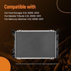 Radiator for Escape 2008-2012 Mariner 2008-2010 Tribute 2008-2011 3.0L CU13041