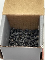 UNBRAKO Set Screw: 1/4-28, 3/16″ Overall Length, Knurled Cup Point, Alloy Steel,