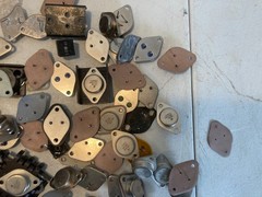 Vintage Transistor Assortment Lot – New Old Stock, 50+ Pc Lot – 1 Lb 9oz