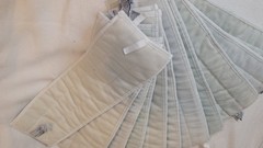 10 pcs! 18″ Microfiber Mop Replacement Pads Head Medline Commercial SLIGHTY USED