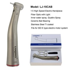 Dental Electric Handpiece 1:5 Contra Angle Fiber Optic High Speed NSK KaVo M25L
