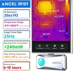 25Hz Refresh Rate Thermal Camera Thermal Imager 256×192 IR for Android Type-C