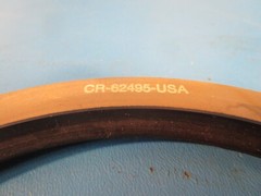 Chicago Rawhide CR 62495, SKF Single Lip Oil Seal, 6.250 in Shaft Dia., 7.500 in