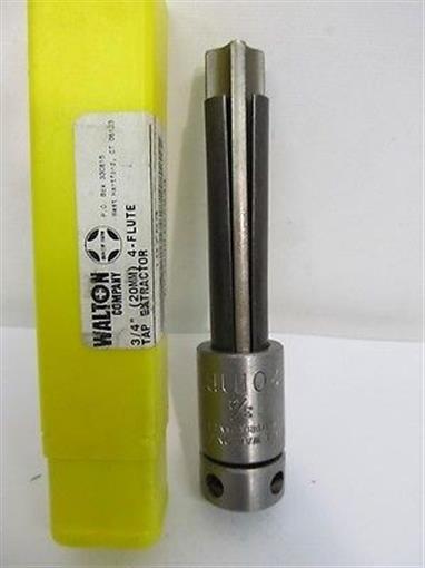 Walton 10754 , 3/4″, 4-Flute Tap Extractor w/ Square Shank
