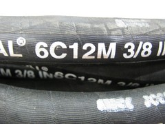 50 FEET – Gates 6C12M Hydraulic Hose Megaspiral 6C12M 3/8″ ID 4000 MAXPSI