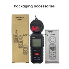 S8608 LCD Light Meter Digital Illuminance Meter Luxmeter Photometer 200000Lux