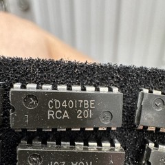 Lot of 31-RCA CD4017BE CD4000 Series CMOS Decade Counter IC DIP-16 Through-Hole