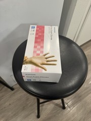McKesson Vinyl Exam Powder Free Gloves Large (Pack of 100) (14-118)