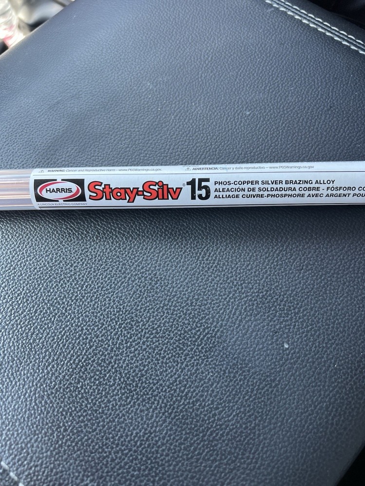 Harris Stay Silv 15 – 15% Silver Brazing Rod 28 Rods/Sticks