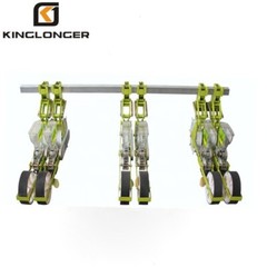 Jang Style Small Seed Planter for 2 inch square bar by KingLonger with 1 roller