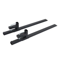 Heavy Duty 60 In 2000 lbs Quick Attach Bucket Fork Clamp on Pallet Forks