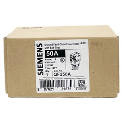 NIB – Siemens – QF250A – Molded Case Circuit Breaker – 50A, 1-Phase, 240V